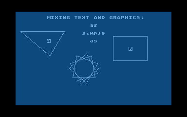 T: A Text Display Device — screenshot 1
